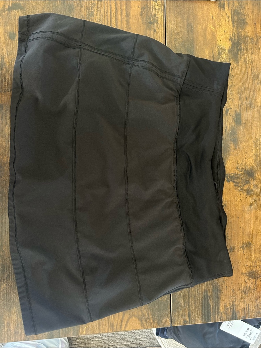 Lululemon Skort, size 6, Black Stretch Athletic Skort